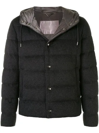 Herno Resort Padded Jacket In Grey