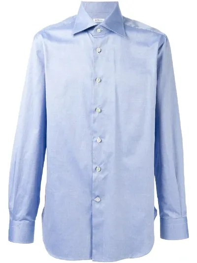 Kiton Klassisches Hemd In Blue