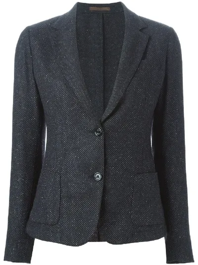 Eleventy Taillierter Blazer In Blue