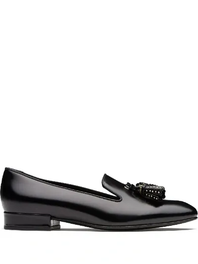 Church's Cate Tassel Loafers In Black