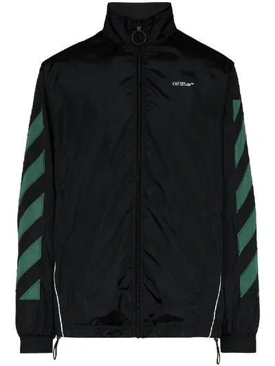 Off-white Jacke Mit Print In Black