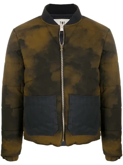 Mackintosh X Twc Wendbare Bomberjacke In Green