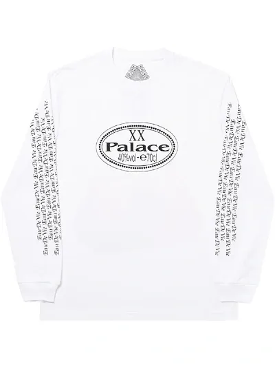 Palace Remy Xo Long-sleeve T-shirt In White