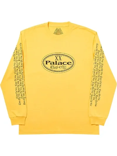 Palace Remy Xo Long-sleeve T-shirt In Yellow