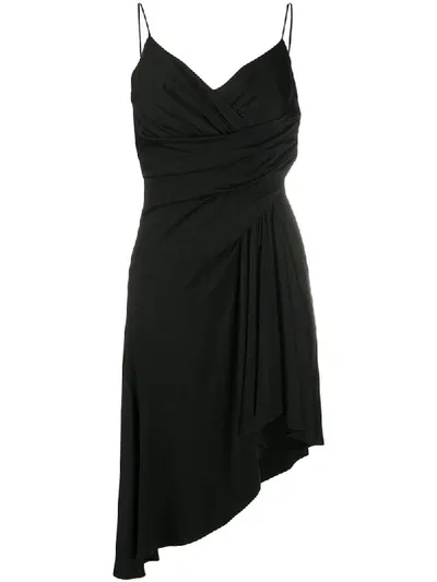 Alexandre Vauthier Draped Mini Dress In Black