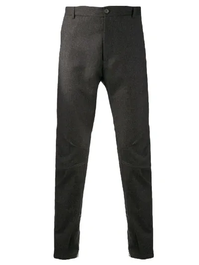 Lanvin Straight Leg Trousers In Grey