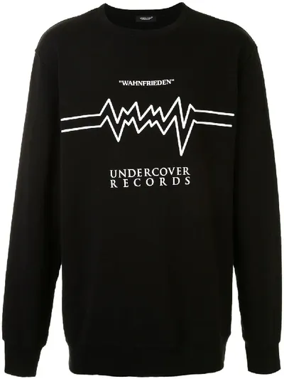 Undercover Records Sweatshirt In Black