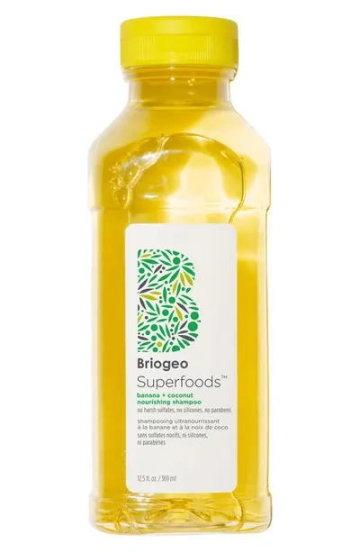 Briogeo Be Gentle Be Kind Banana + Coconut Nourishing Superfood Shampoo 12.5 Oz. In Default Title