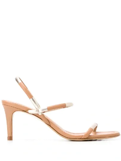 Pedro Garcia Xalina Strappy Sandal In Neutrals