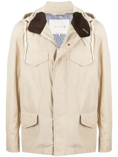 Mackintosh Modern Hooded Jacket In Neutrals