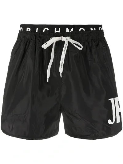 John Richmond Judit Swimming Shorts In White