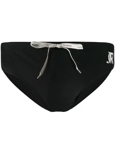 John Richmond Maddison Swimming Trunks In Black