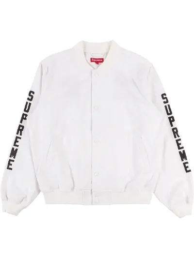 Supreme Anti Hero Bomber In White