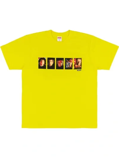 Supreme Nico Print T-shirt In Yellow