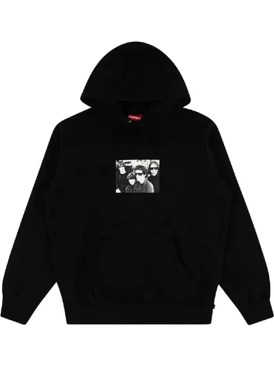 Supreme The Velvet Underground Hoodie In Black