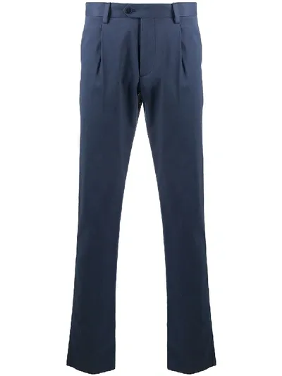 Etro Slim-fit Chinos In Blue