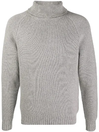 Casablanca Klassischer Rollkragenpullover In Grey