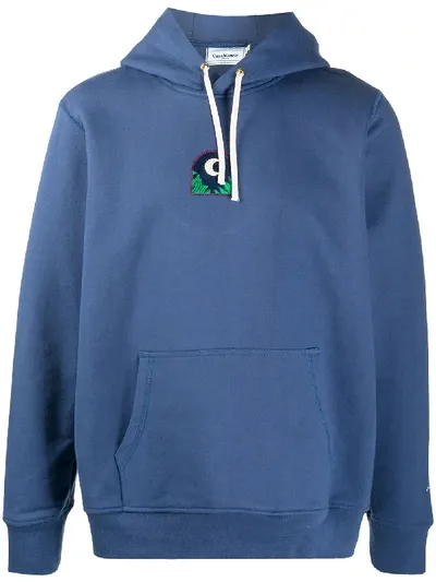 Casablanca Kapuzenpullover Mit Patch In Blue