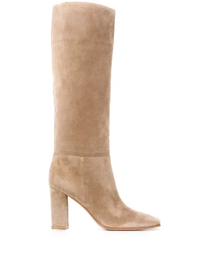 Gianvito Rossi Knee-length Boots In Neutrals