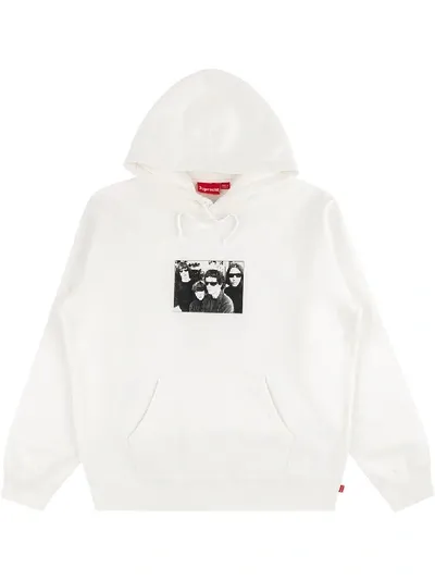 Supreme The Velvet Underground Hoodie In White