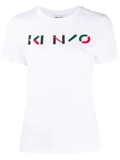 Kenzo Cotton Graphic White T-shirt