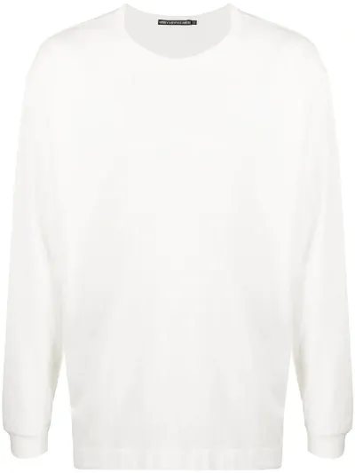 Issey Miyake Jersey T-shirt In White