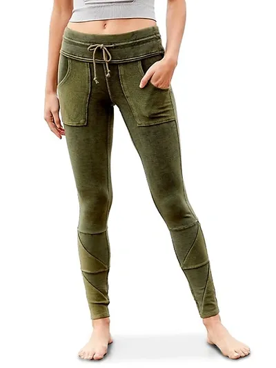 Free People Movement Kyoto Leggings In Army