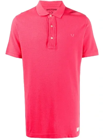 True Religion Slim-fit Polo Shirt In Red