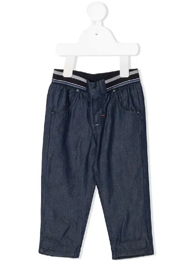 Hugo Boss Kids' Branded Jeans In Blue