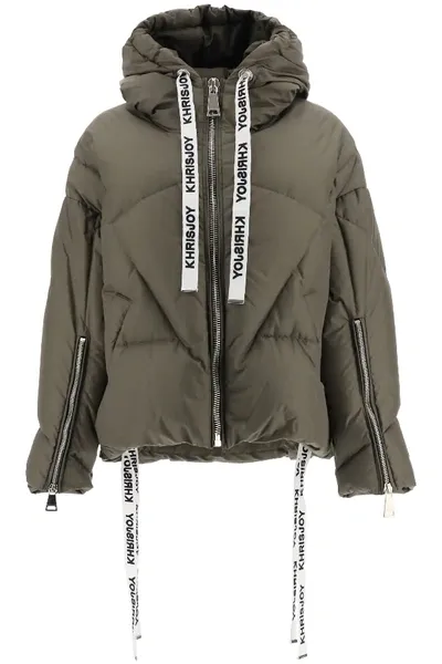 Khrisjoy Khris Puffer Jacket In Green