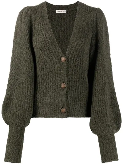 Ulla Johnson Polline Cardigan In Green