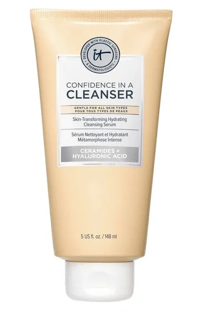 It Cosmetics Confidence In A Cleanser Hydrating Facial Cleanser Serum 5 oz/ 148 ml