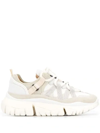 Chloé Blake Low-top Sneakers In Neutrals