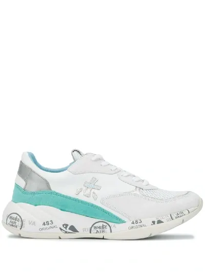 Premiata Scarlett Low-top Sneakers In White