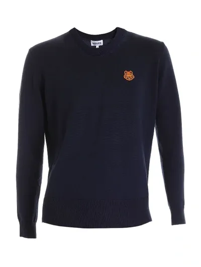 Kenzo Black Tiger Crest Sweatshirt