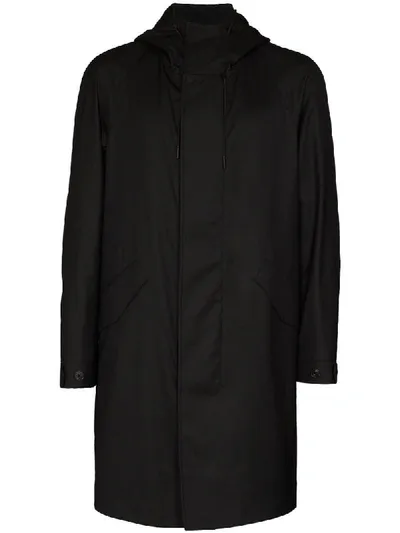 Ermenegildo Zegna Parka Mit Kapuze In Black