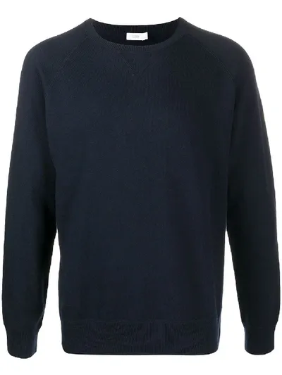 Closed Crewneck Knitted Jumper In Blue