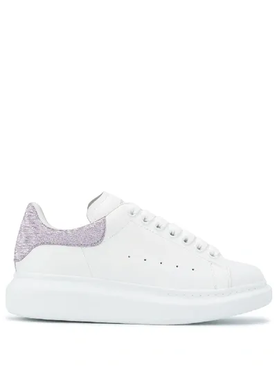 Alexander Mcqueen Oversized-sole Low-top Sneakers In White