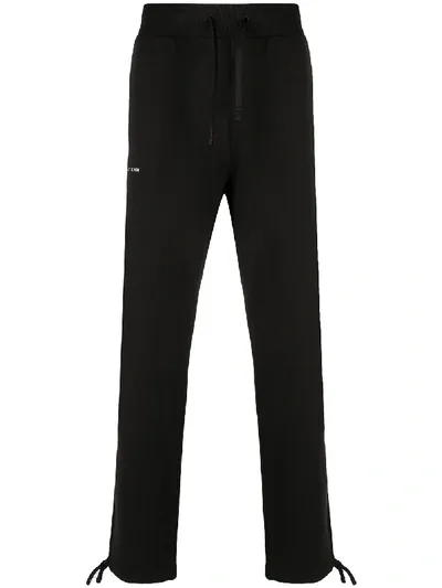 Alyx Logo-print Cotton Track Pants In Black