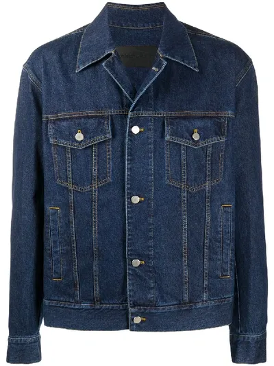 Christian Wijnants Jatin Denim Jacket In Blue