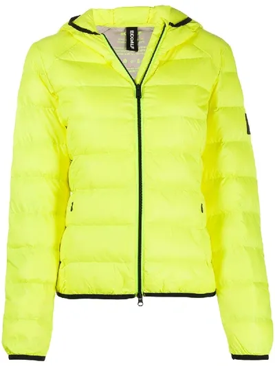 Ecoalf Daunenjacke Mit Kapuze In Yellow