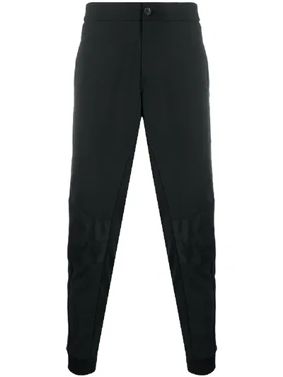 Les Hommes Straight Leg Trousers In Black