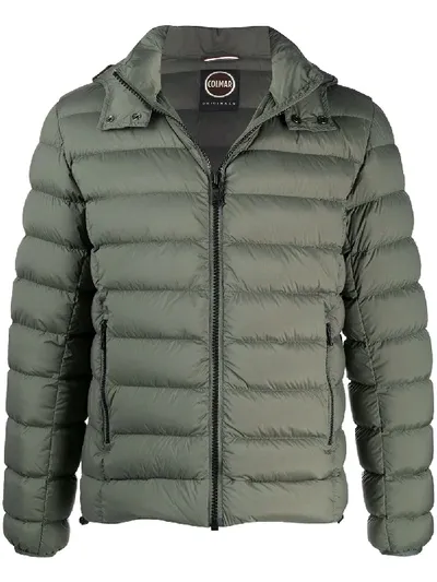 Colmar Short Padded Jacket In Green