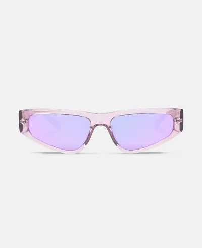 Stella Mccartney Kids Pink Lilac Cat-eye Sunglasses