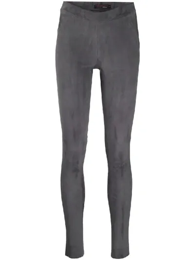 Incentive! Cashmere Skinny Fit Trousers In Grey