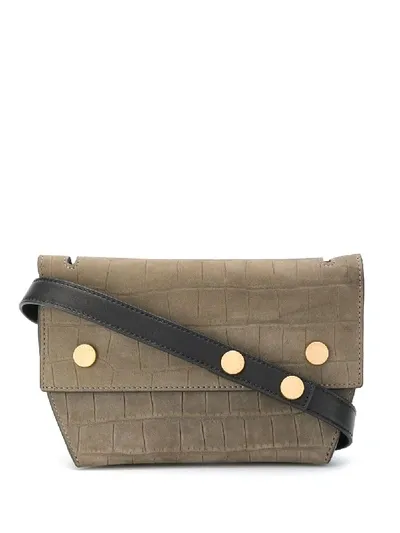 Allsaints Sheringham Shoulder Bag In Grey