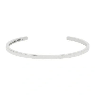 Le Gramme Le 15 Grammes Ribbon Bracelet In Silver