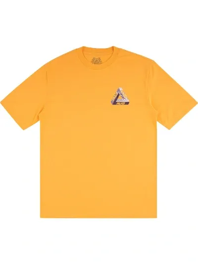 Palace Tri-tex Short-sleeve T-shirt In Yellow