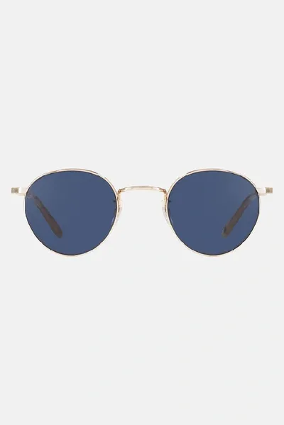 Garrett Leight Wilson M Sun Silver-matte Llg Unisex Sunglasses In Silber