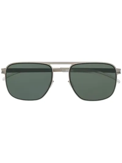 Mykita Square-frame Tinted Sunglasses In Silver